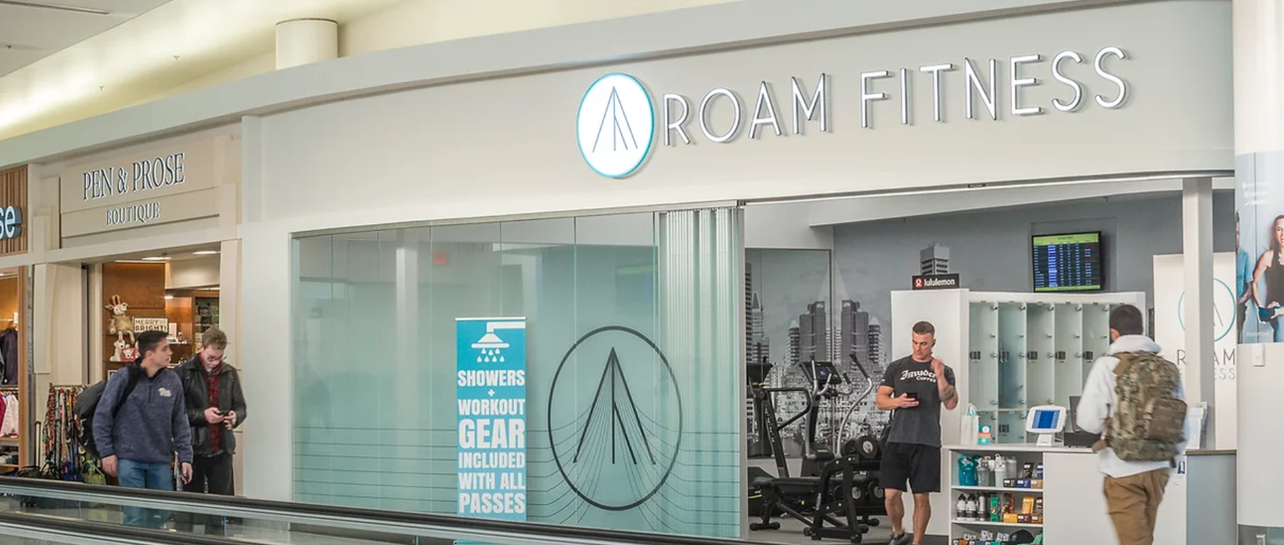 Roam Fitness takes a stand on increasing airport gym facilities