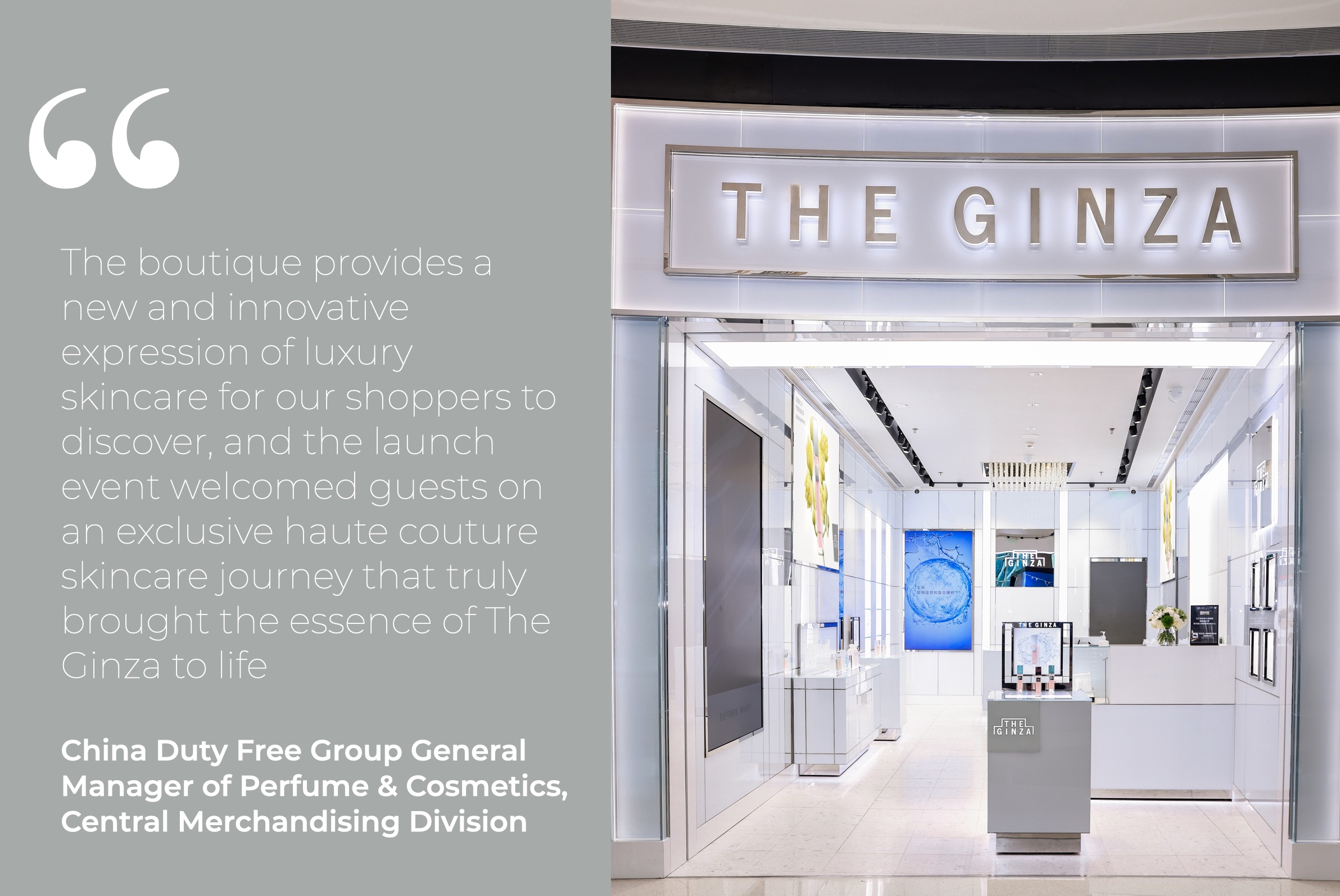 Your Skin's Haute Couture': Shiseido and CDFG unveil The Ginza