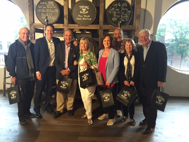 thumbnail_DDF team and guests at Teeling Distillery with Stephen Teeling