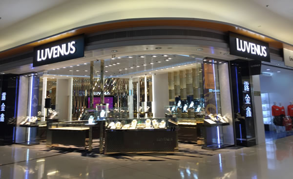 The 65sq m store at Hong Kong International Airport is Luvenus' first outside Singapore