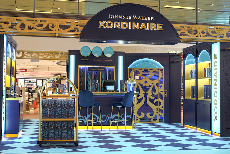 Johnnie Walker Blue Label Xordinaire is a brand-new product exclusive to  travellers