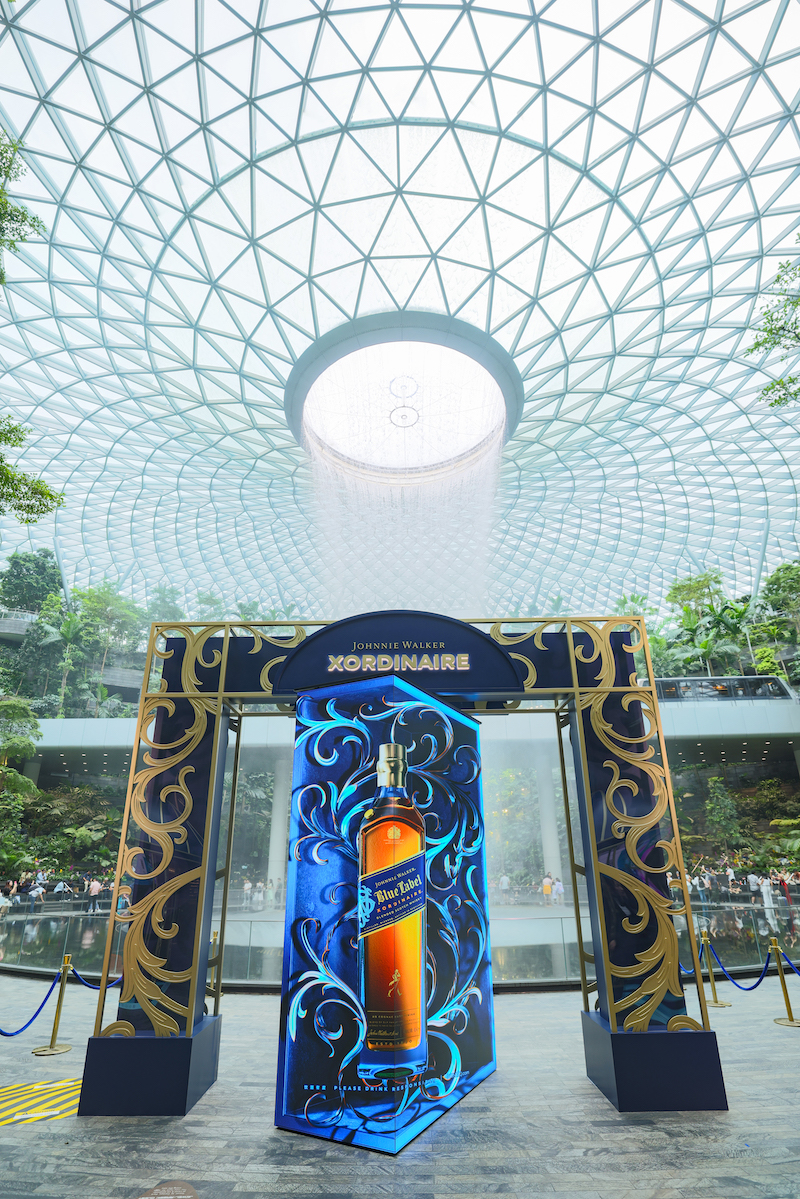 Johnnie Walker Blue Label Xordinaire launches at Changi Airport