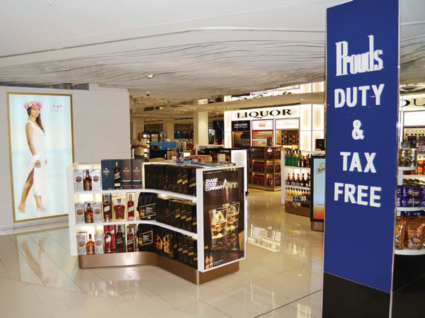 1Prouds Duty Free Store at the International Departures
