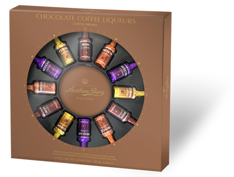 anthon-berg-chocolate-coffee-liqueurs-12-pcs-clock