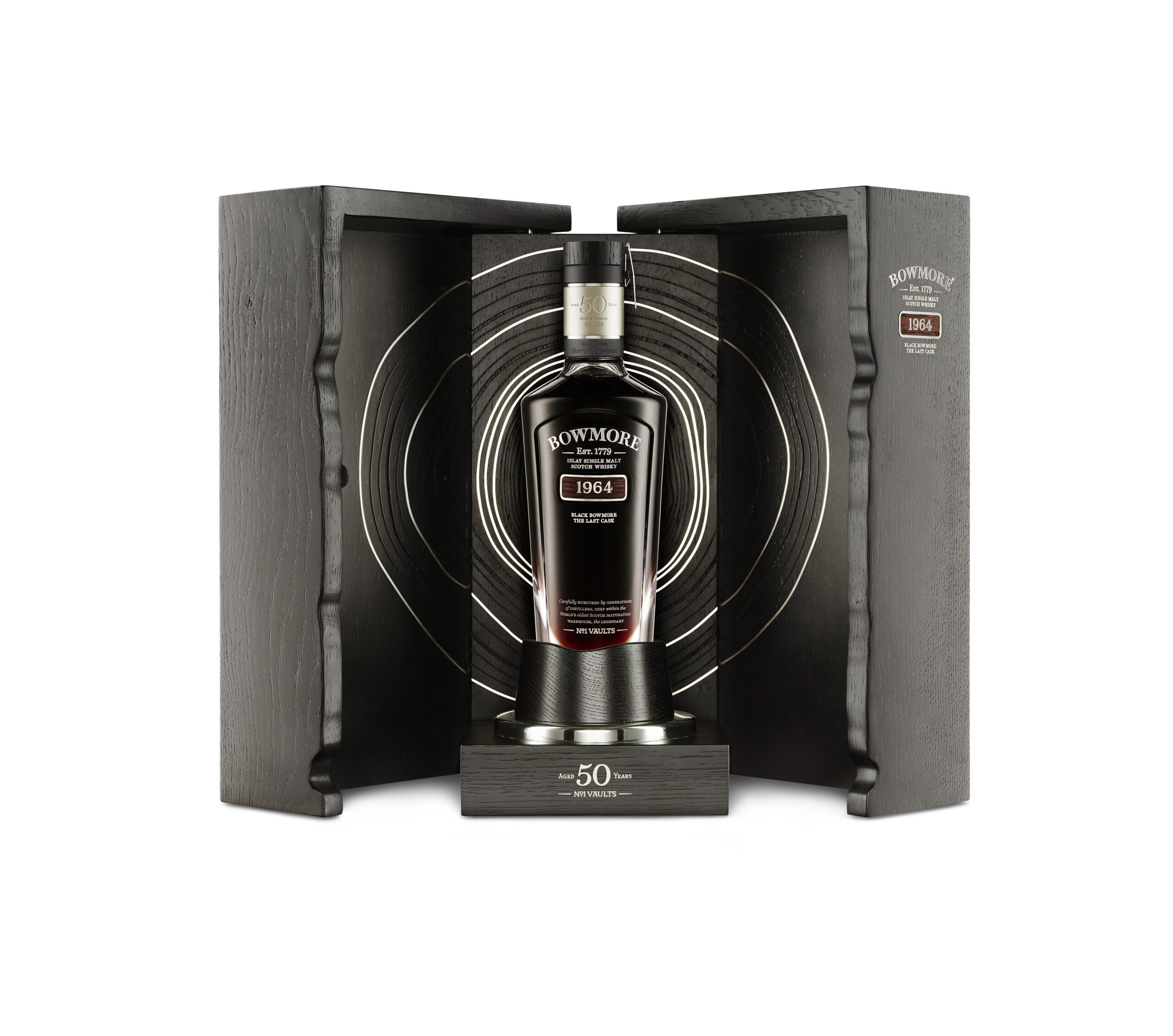 black-bowmore-50-year-old-the-last-cask-bottle-cabinet