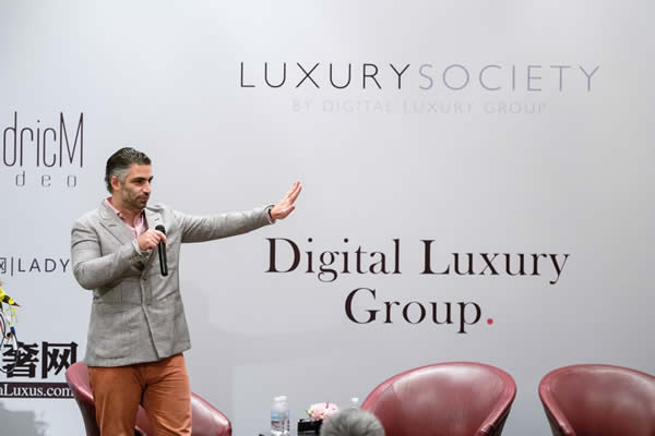 David Sadigh, Founder & CEO, Digital Luxury Group, opens up the day