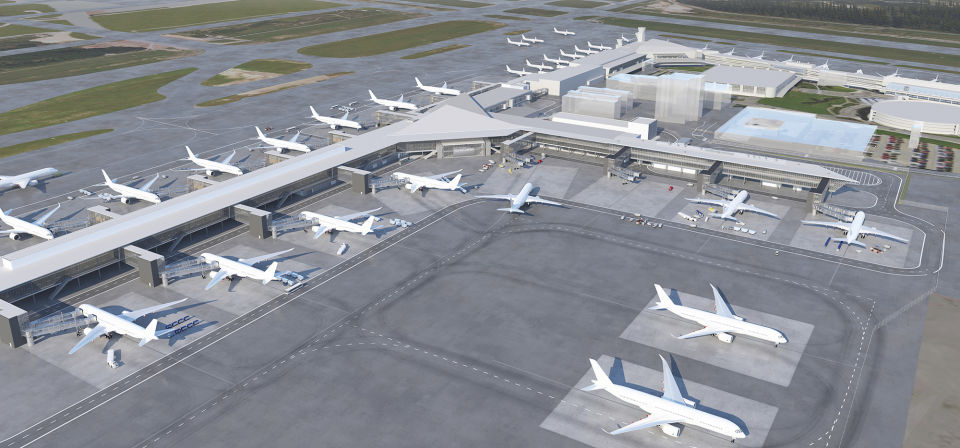 HelsinkiAirport_IlmakuvaEtela