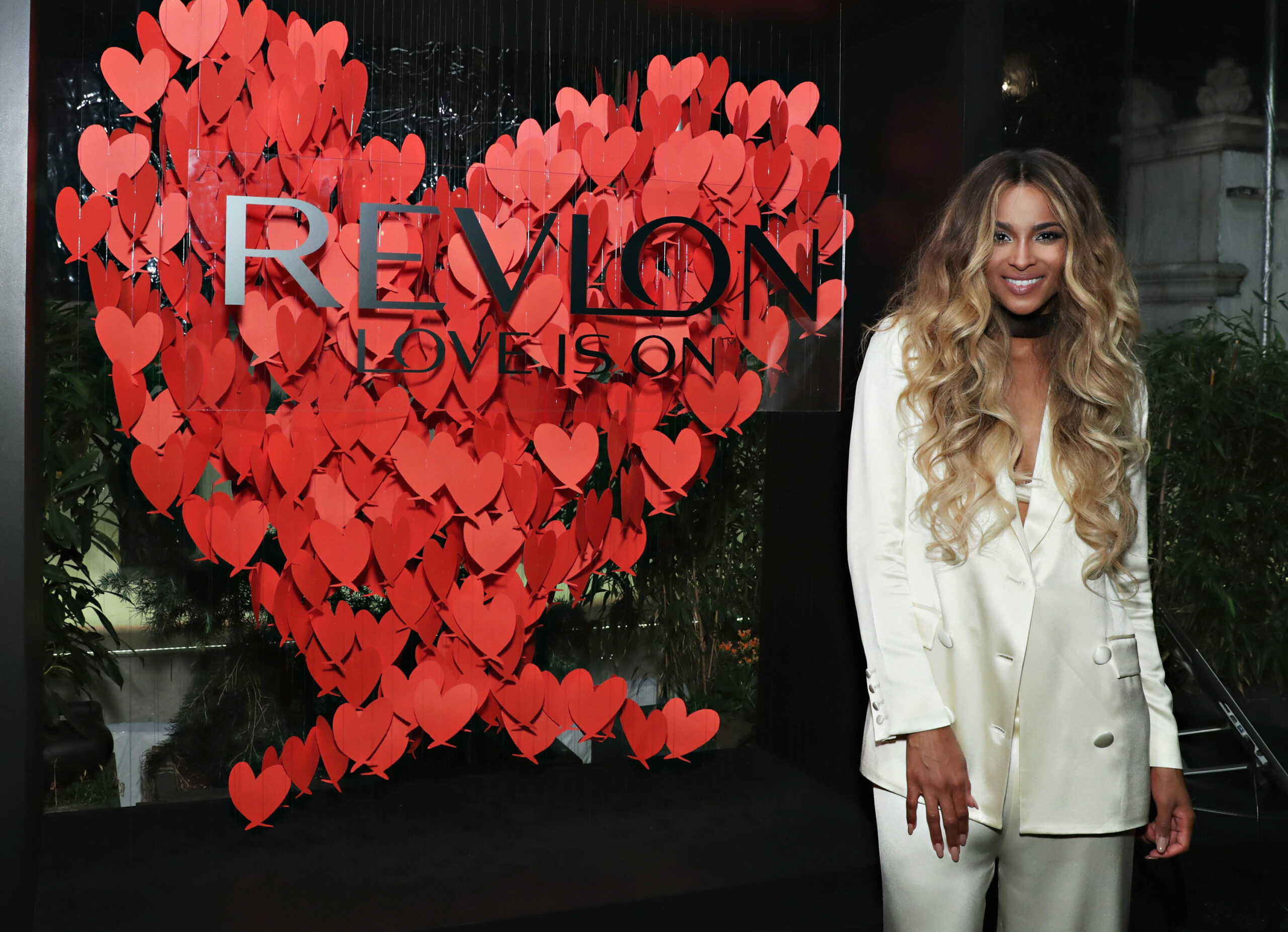 “I’m excited and grateful to join a long line of inspiring brand ambassadors before me and to help Revlon continue to encourage women to Choose Love,” commented Ciara 