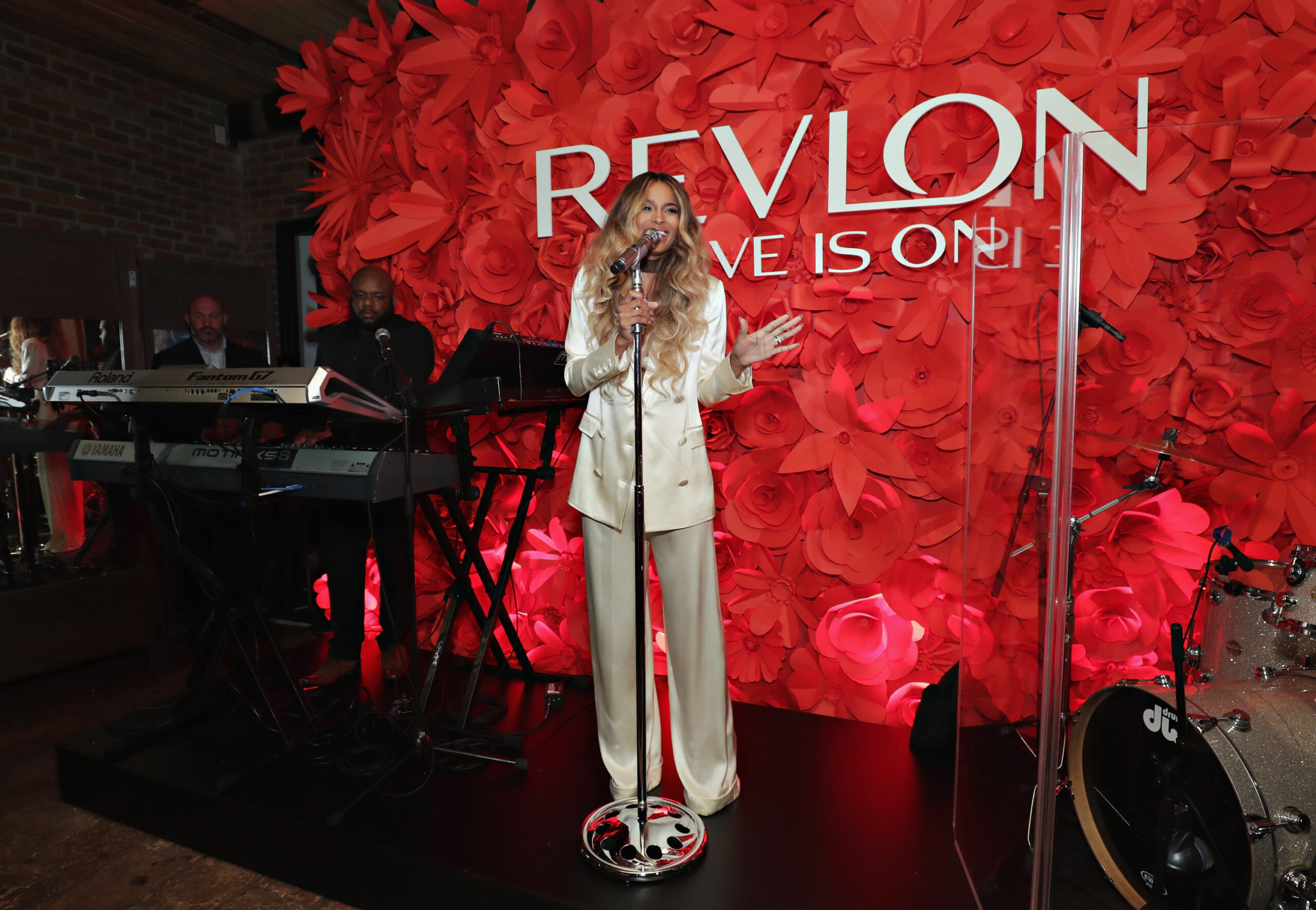 Ciara, whose hits include ‘Goodies’ and ‘I Bet’, performed at the launch