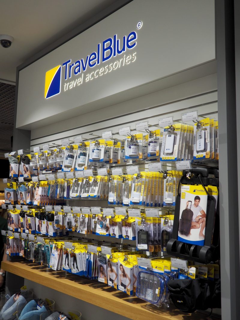 Sales boom: The Travel Blue Corner displays in Lisbon (above) and Porto (below)