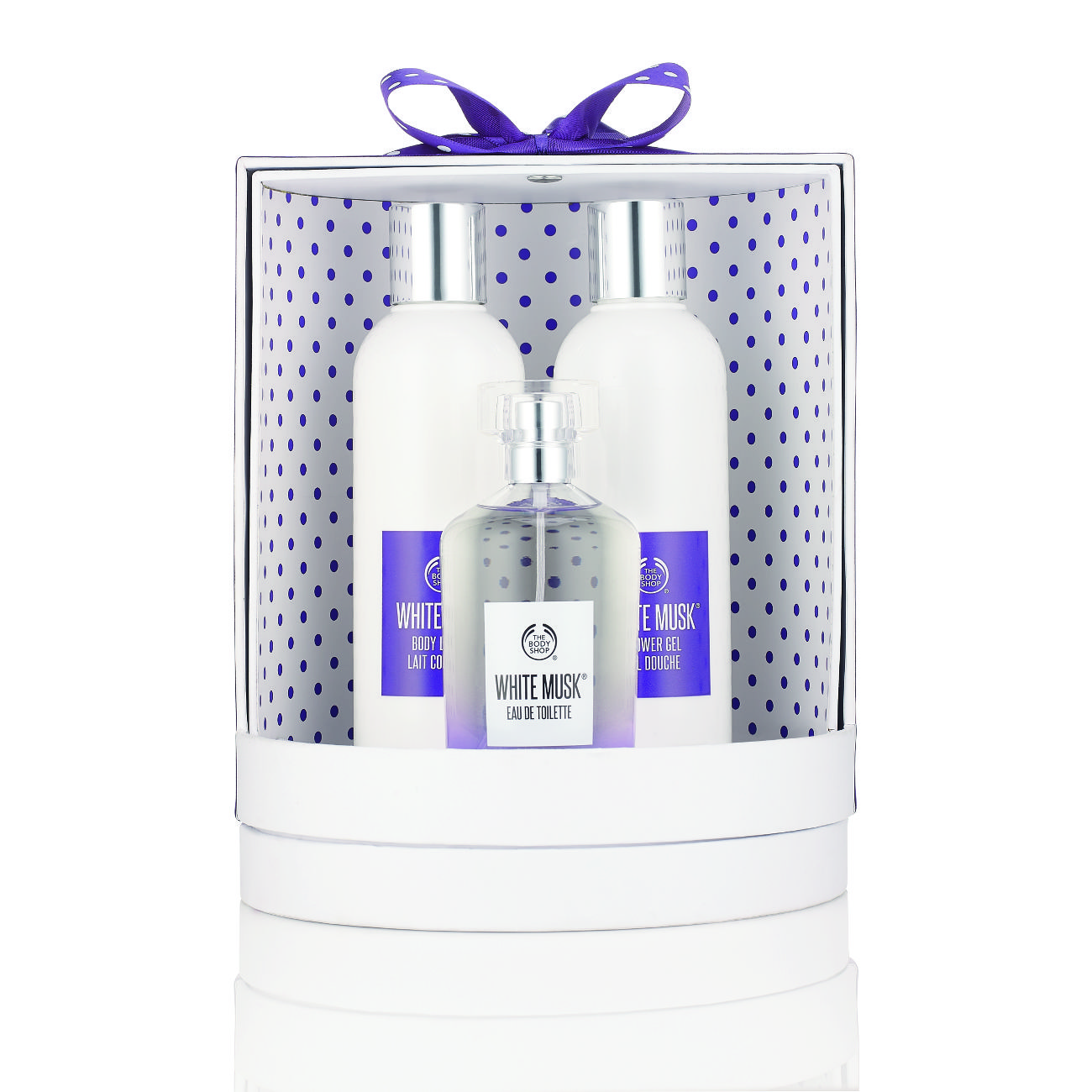 Wrapped up and ready to go: White Musk Eau de Toilette 100ml Gift Set