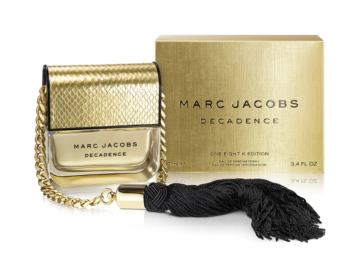 Living in luxury: Marc Jacobs Decadence is given the golden touch 