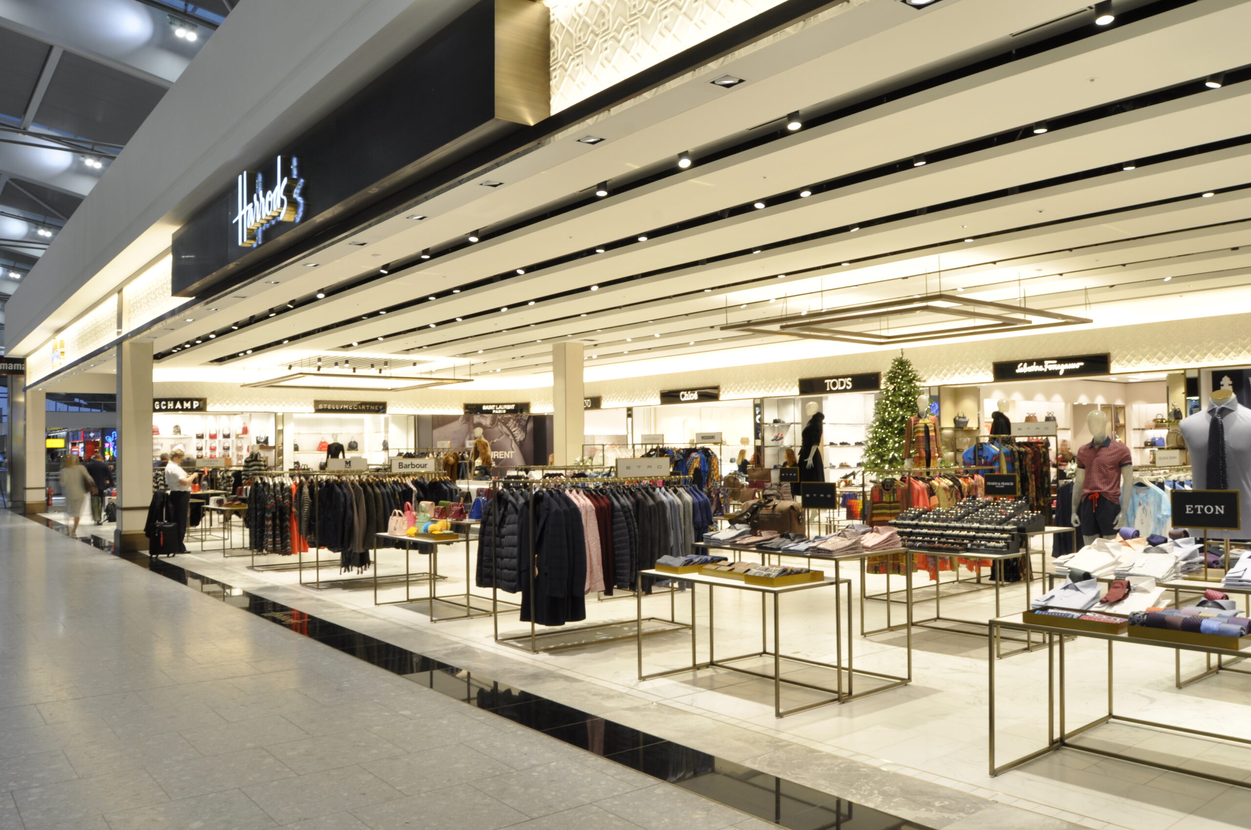 Elegance and cohesion mark Harrods reopening at Heathrow Airport Terminal 5 Moodie Davitt Report