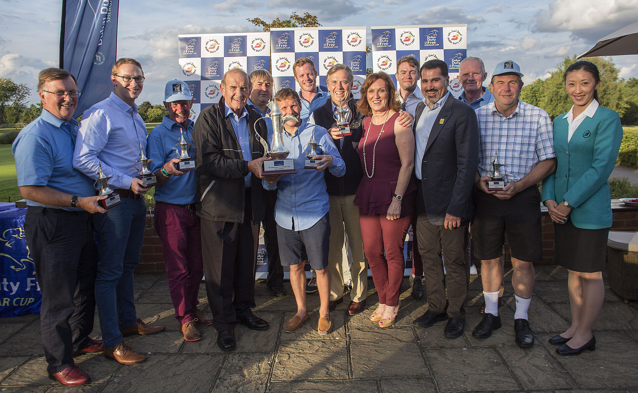 14 Team Europe won the DDF Shergar Cup Golf Challenge