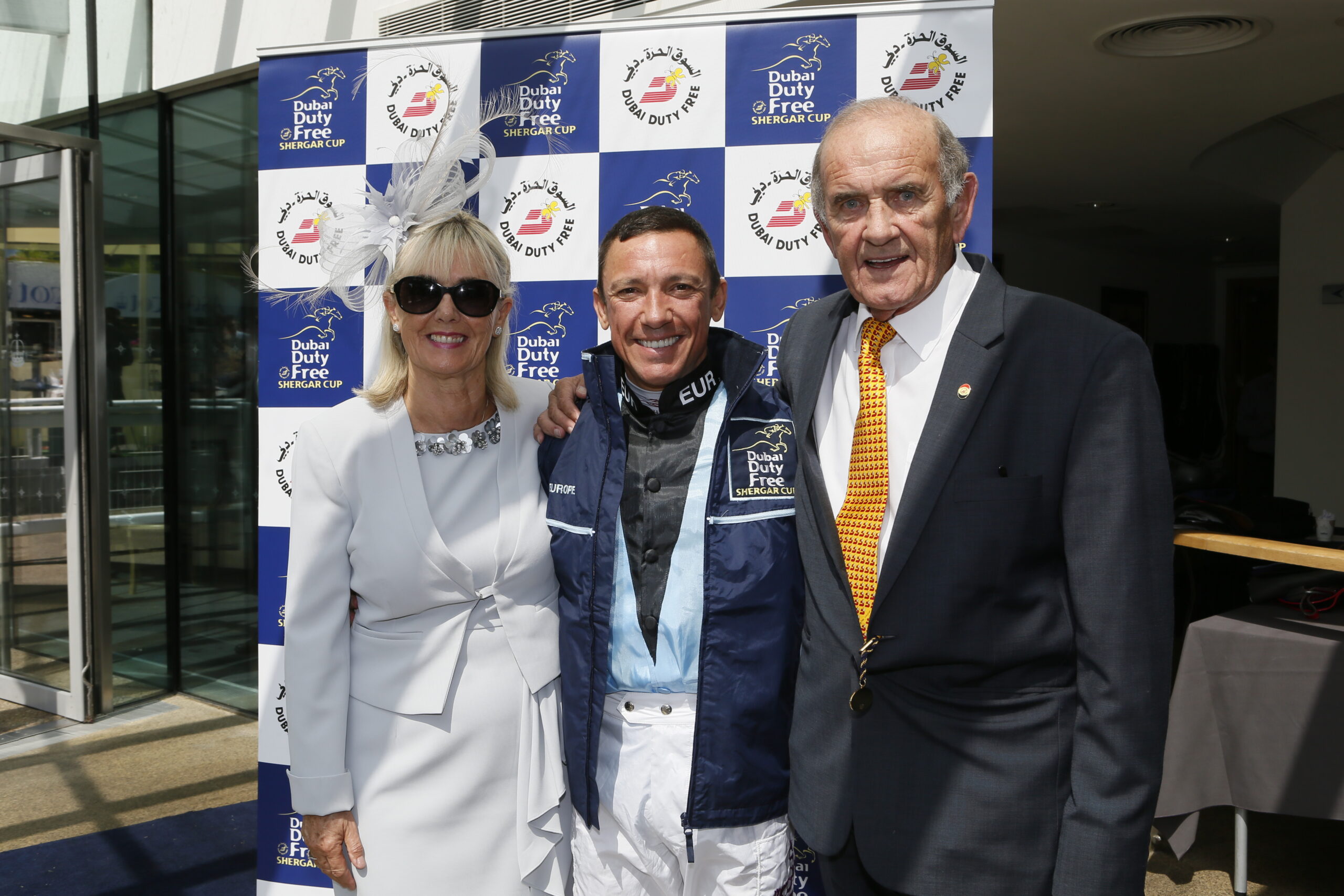 7 Breeda and Colm McLoughlin with jockey Frankie Detorri