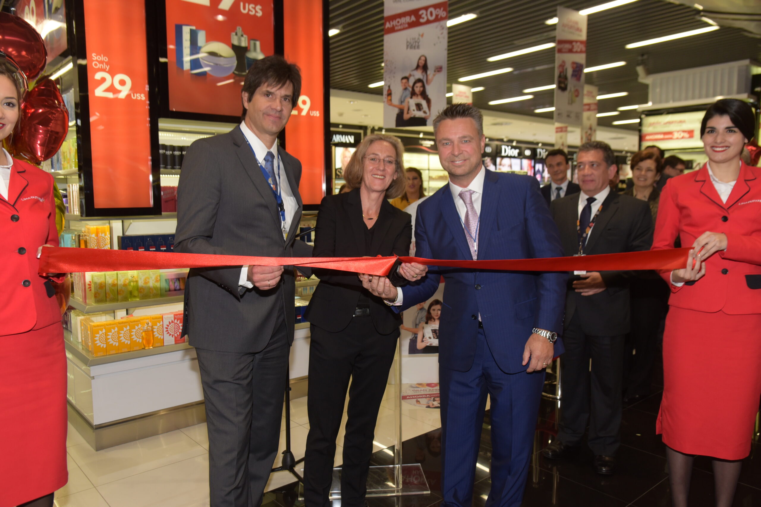 Lima Duty Free inauguration 1