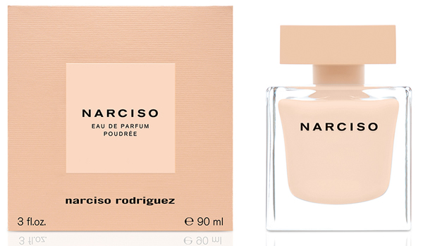 Dynamic design: The minimalistic cube-shaped glass bottle is a hallmark of the Narciso Rodriguez fragrance line