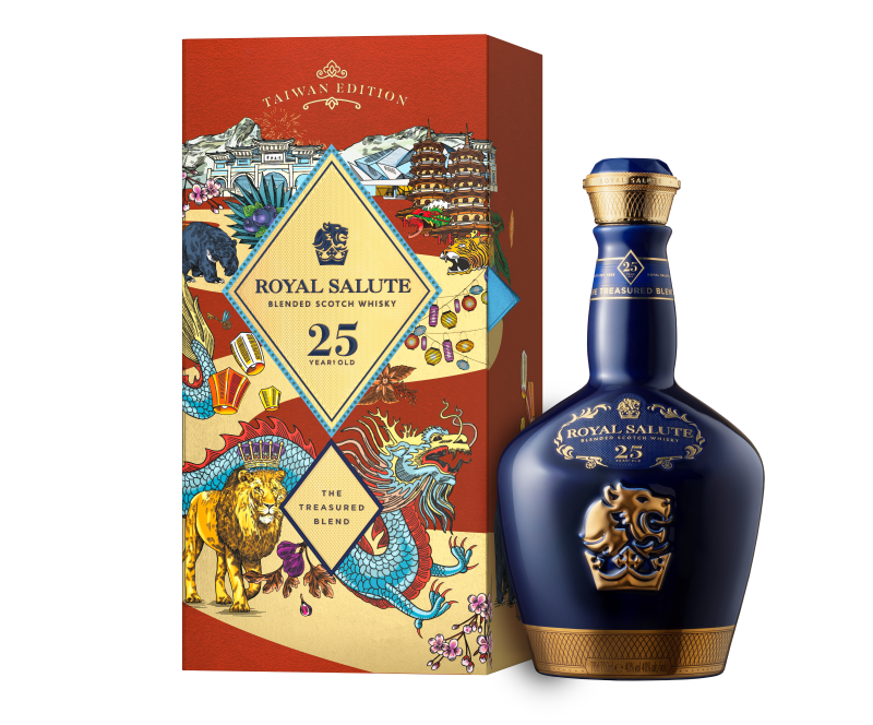 Pernod Ricard unveils Royal Salute 25 Year Old Taiwan Edition at