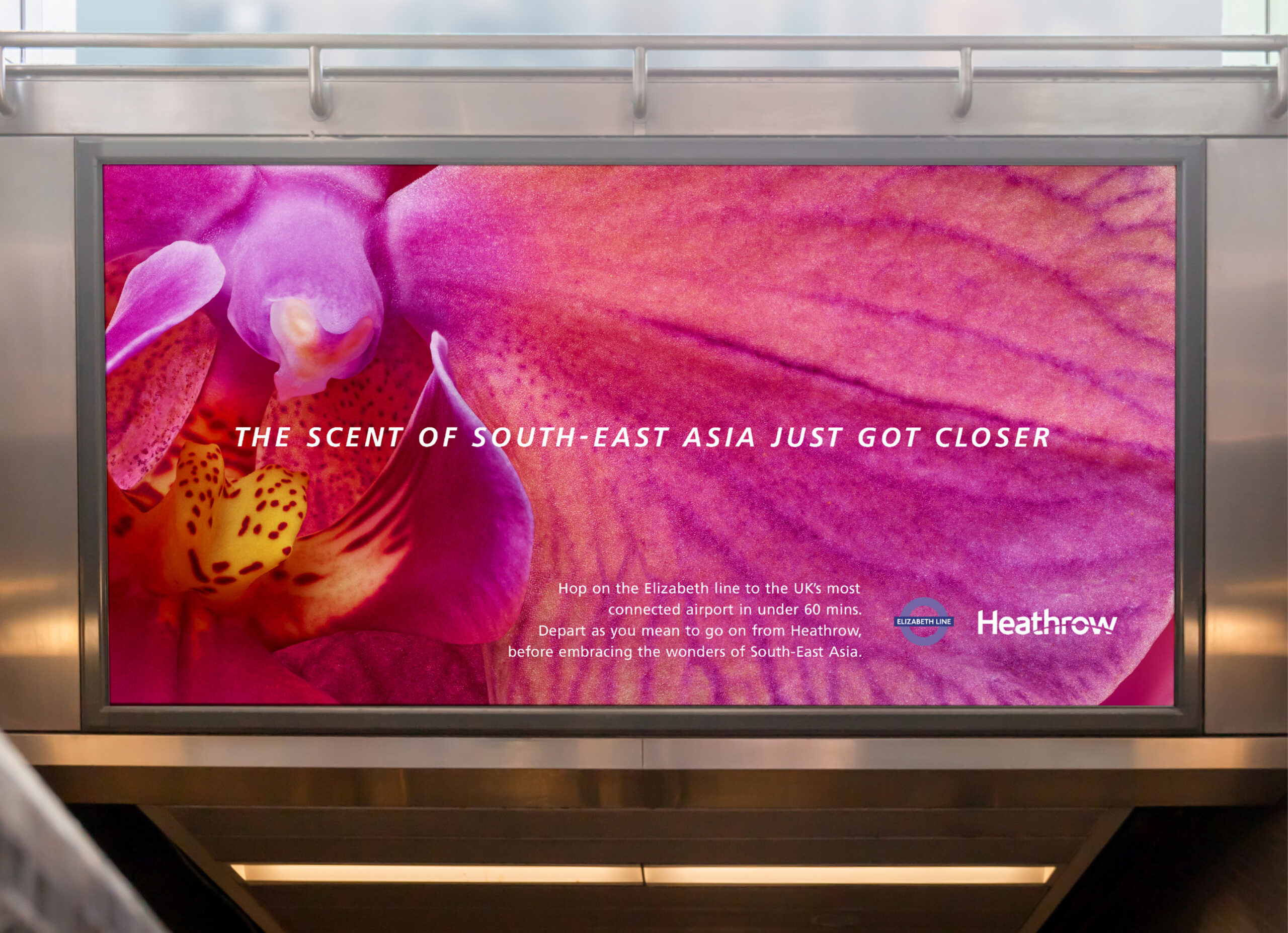 Heathrow Airport celebrates new Elizabeth line connectivity in outdoor  advertising campaign : Moodie Davitt Report