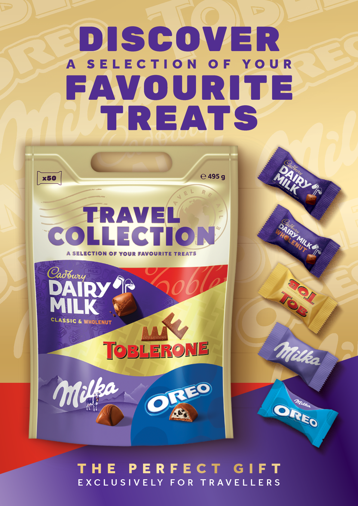 Mondelez WTR extends sharing offer with channel-exclusive Travel