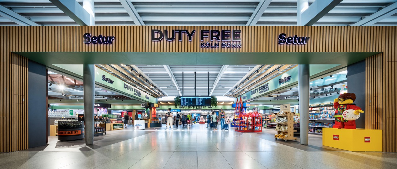 The designer's view: Umdasch hails Setur Duty Free's new Cologne/Bonn  Airport concept store : Moodie Davitt Report