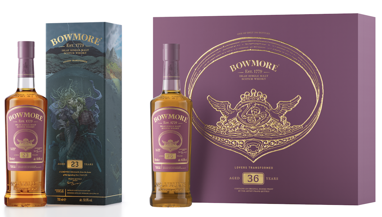 Bowmore and Frank Quitely unveil 'Lovers Transformed' travel
