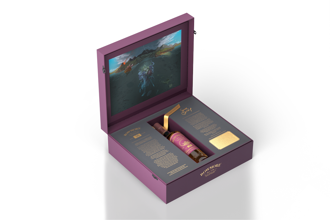 Bowmore and Frank Quitely unveil 'Lovers Transformed' travel