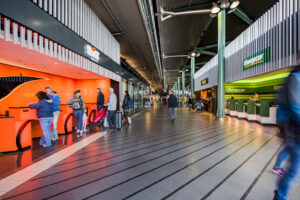 Car rental area Schiphol Plaza 2 - credit photo to Xander Richters