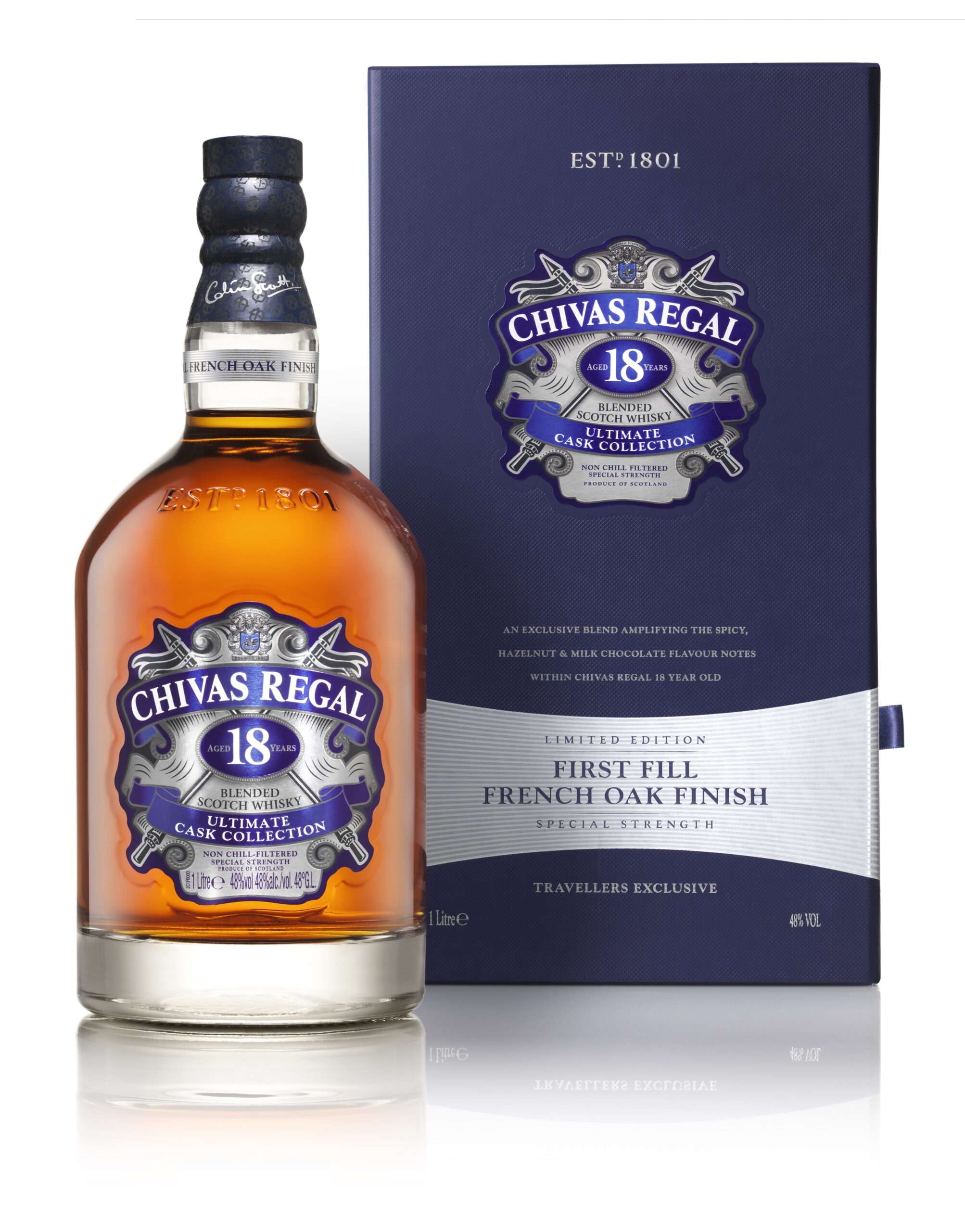 Chivas Regal 18 Ultimate Cask Collection First Fill French Oak Finish copy