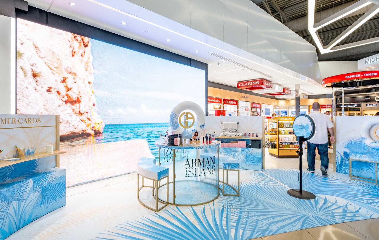 Armani Island activation lands at Athens Airport with Dufry Moodie Davitt Report