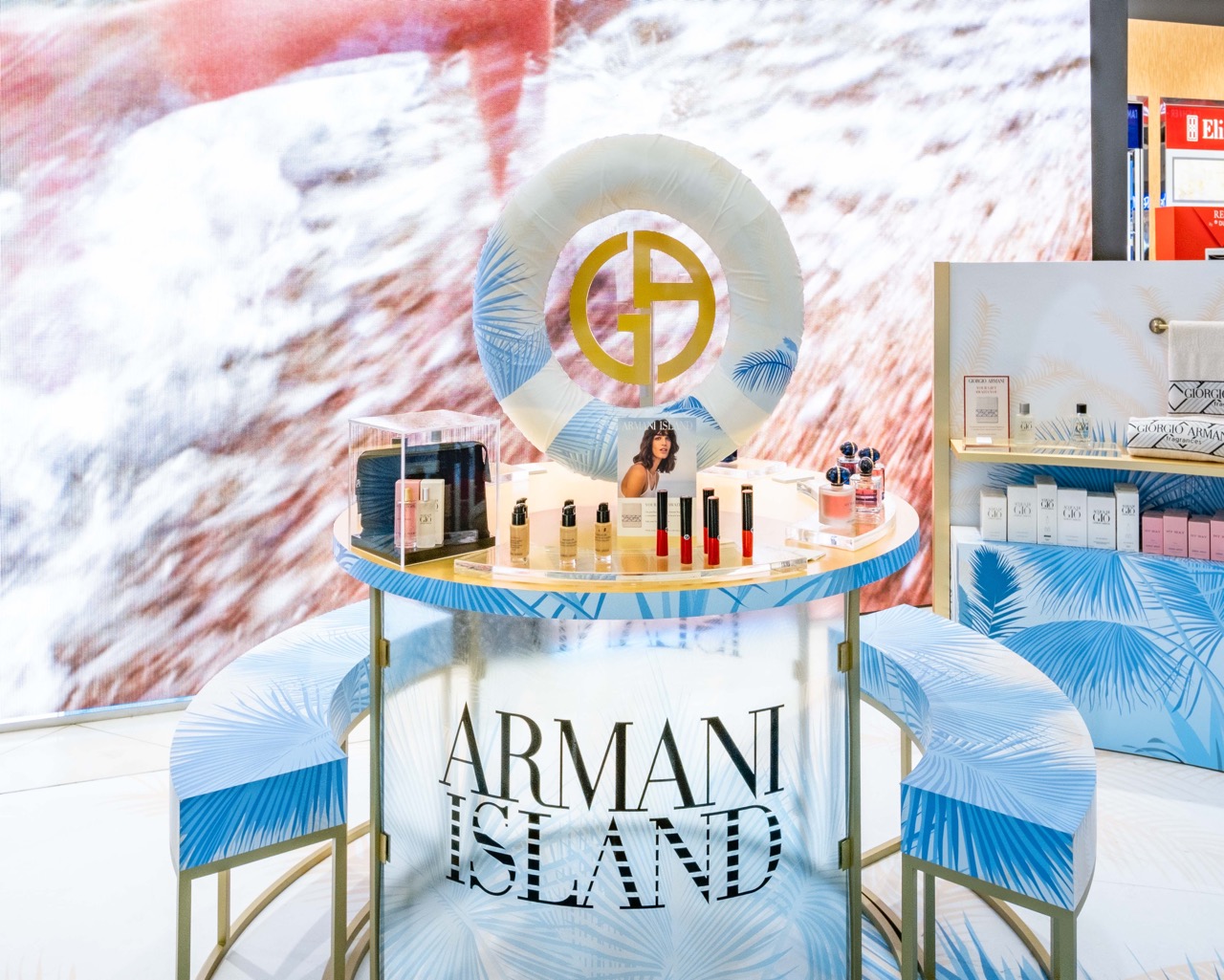 Armani Island activation lands at Athens Airport with Dufry