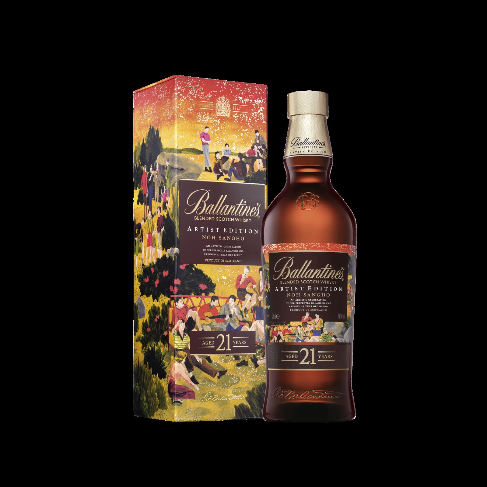 Time Well Spent' — Pernod Ricard releases Ballantine's limited-edition  Artist Edition range : Moodie Davitt Report