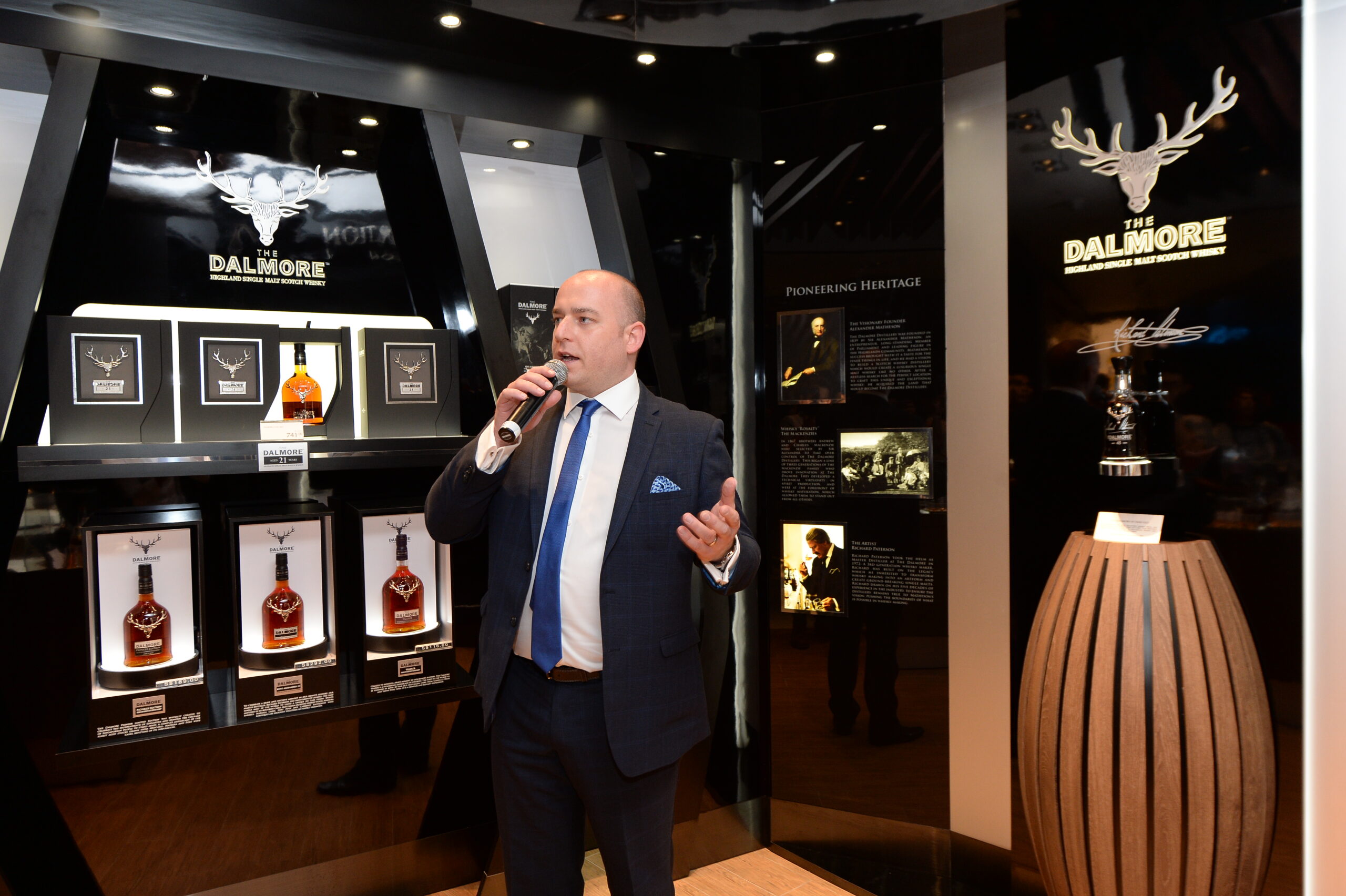 The Dalmore Boutique - Stuart Bertram, Global Brand Ambasaddor, Dalmore