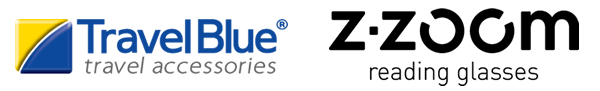 Travel Blue and Z Zoom logo