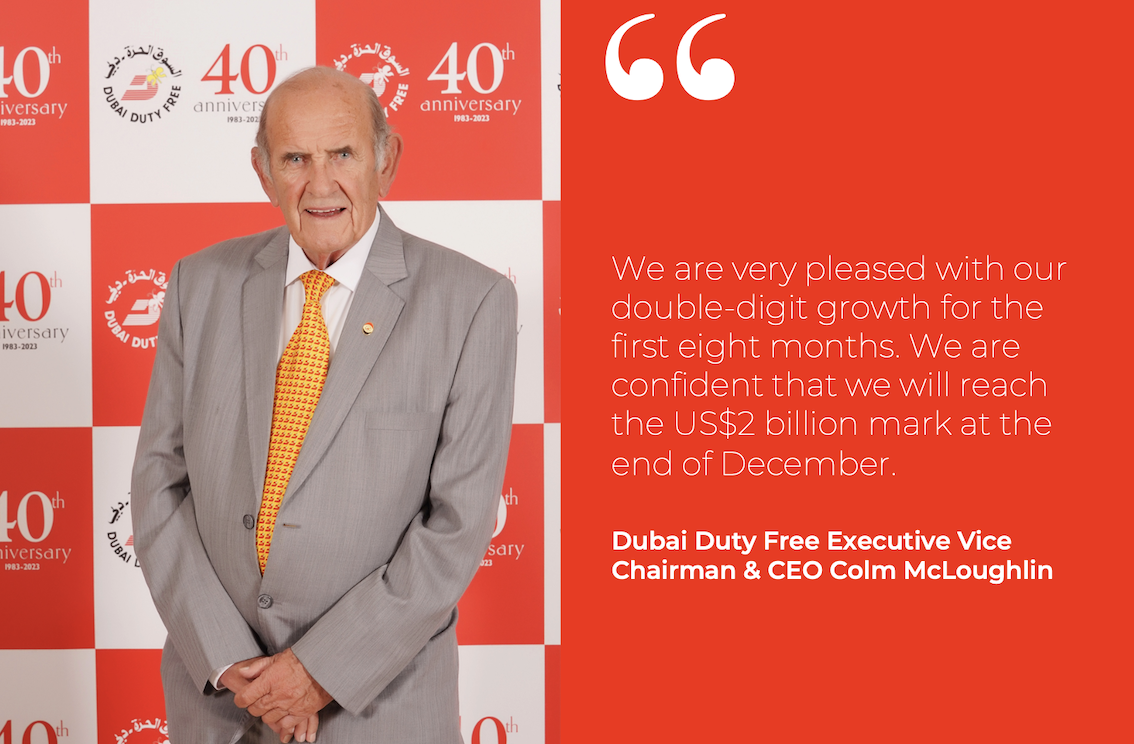 Dubai Duty Free sales soar by +32% in first eight months : Moodie ...