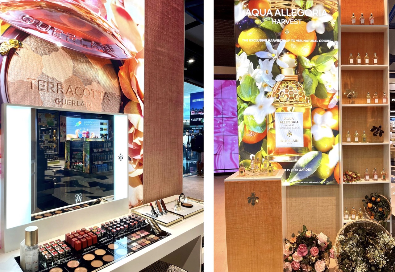Guerlain and Dufry team up for triple-axis 'Bee Garden' animation