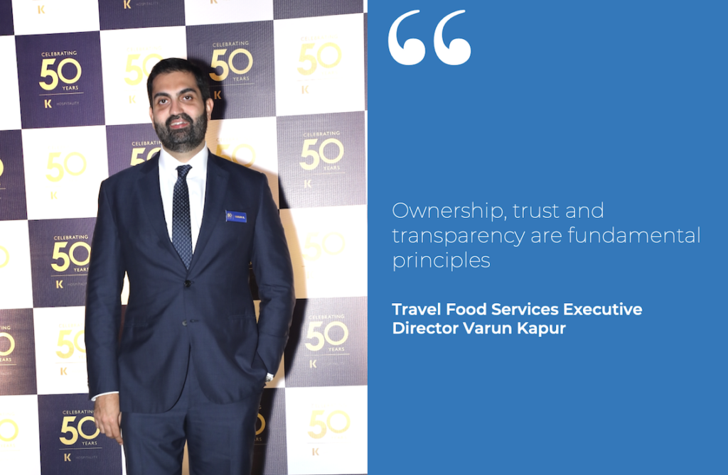 travel food services ceo