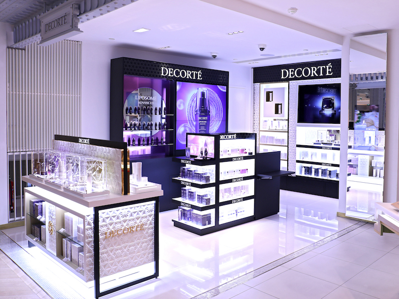 DECORTÉ introduces first European travel retail store at