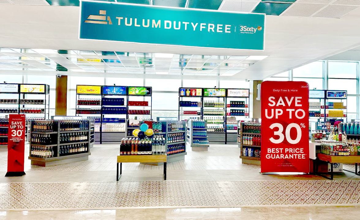 3Sixty Duty Free makes debut at new Tulum International Airport