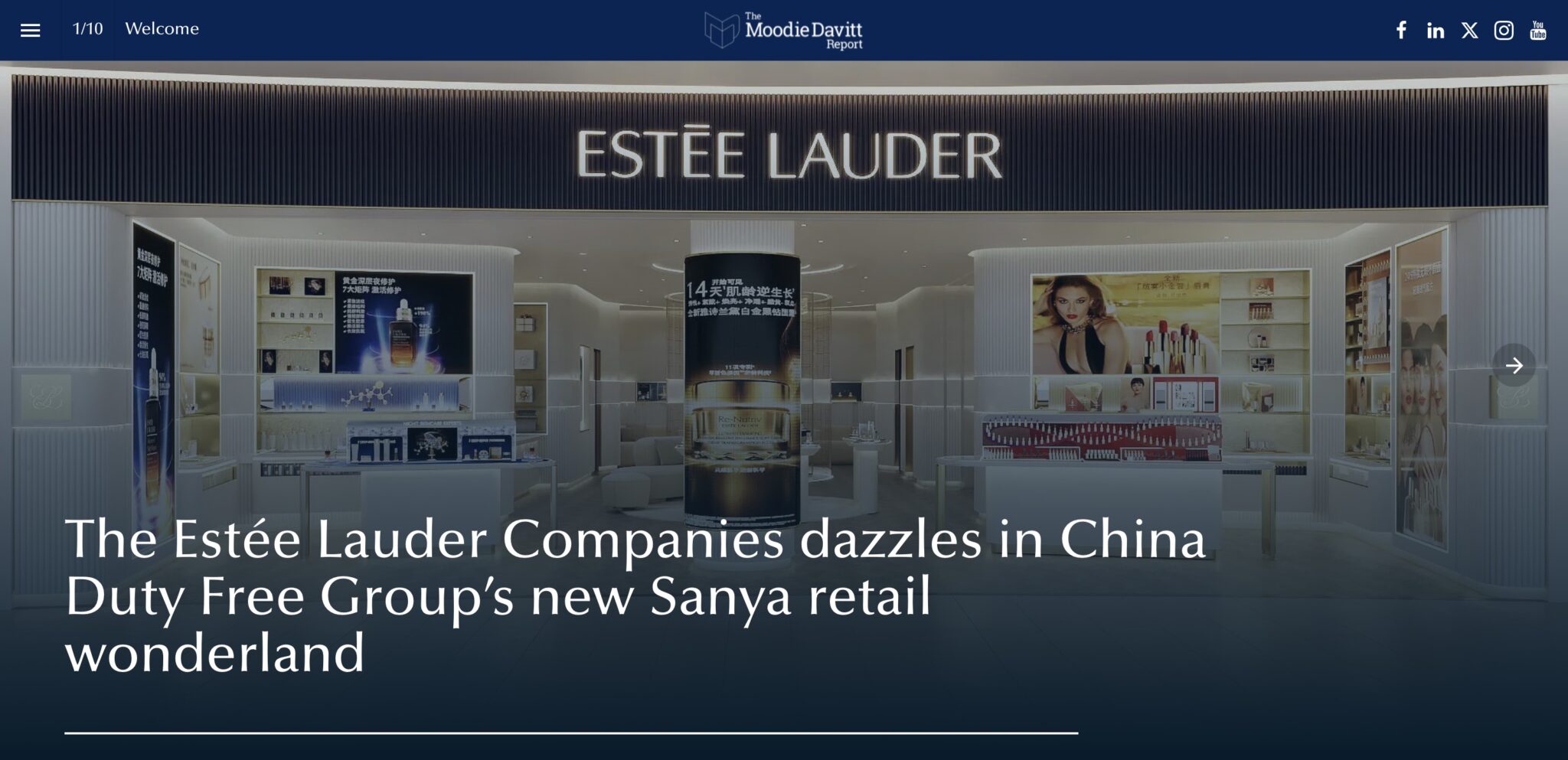 Moodie Davitt Spotlight Series eZine: The Estée Lauder Companies ...