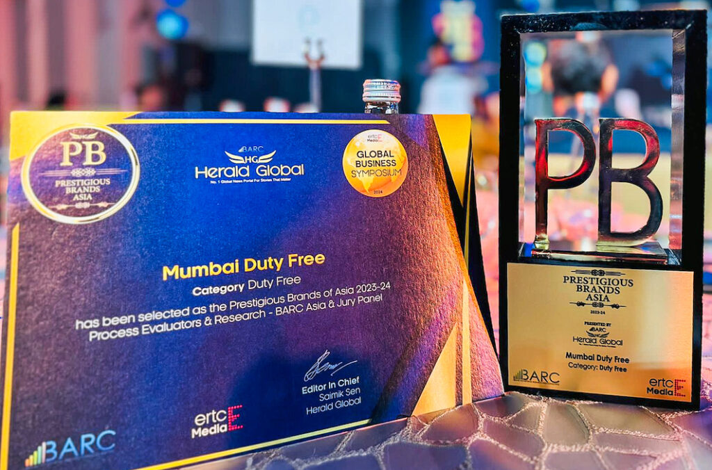 Mumbai Duty Free lands Prestigious Brands of Asia Award : Moodie Davitt ...