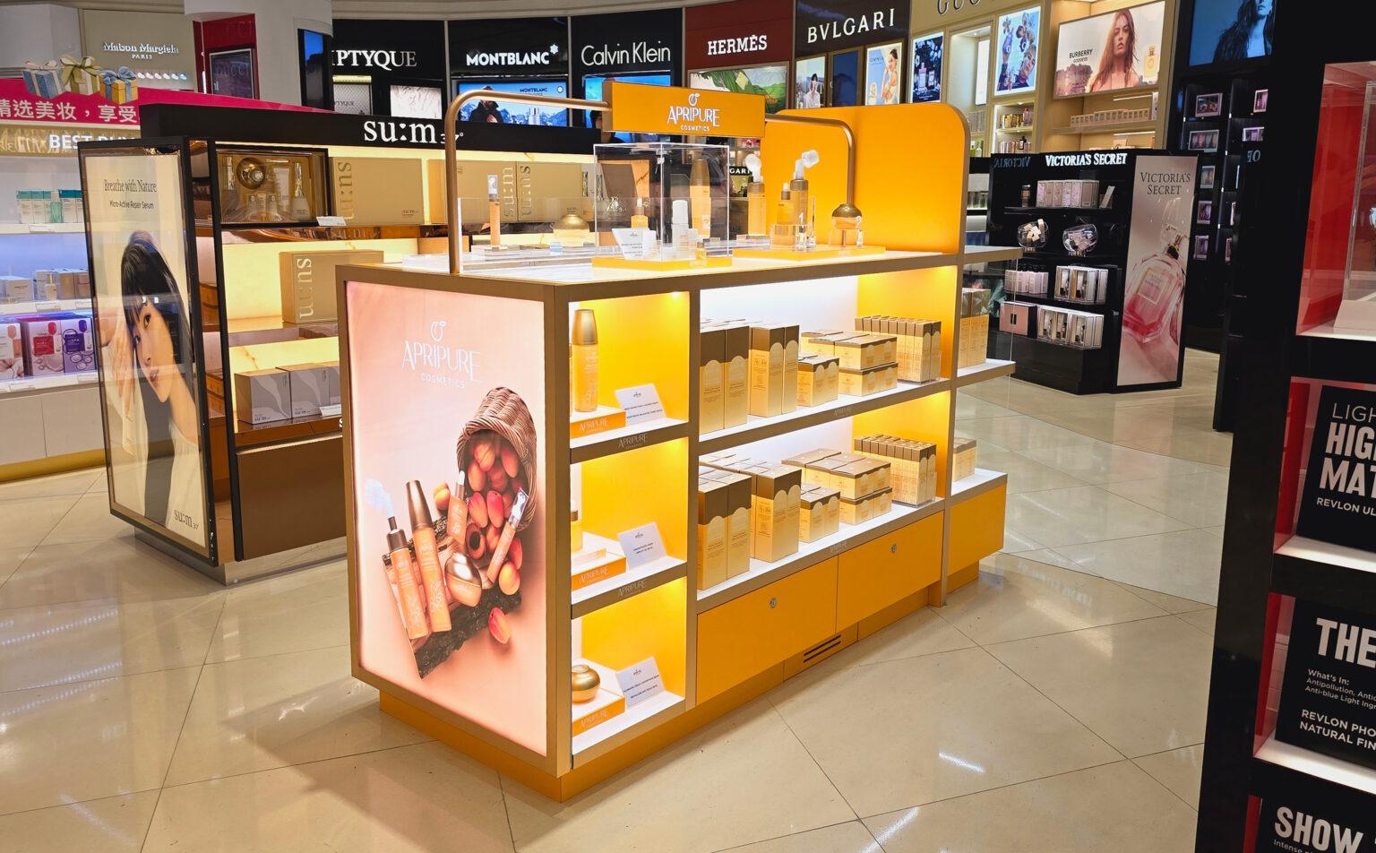 Apripure makes travel retail debut at Singapore Changi Airport with The ...