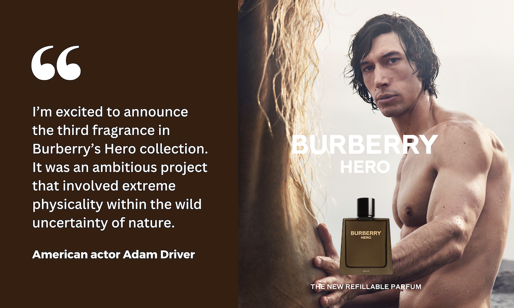 Coty expands Burberry Hero fragrance range with Parfum for men Moodie Davitt Report