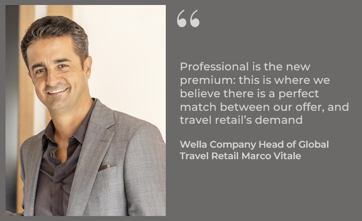 Wella Company's Marco Vitale on growth in travel retail