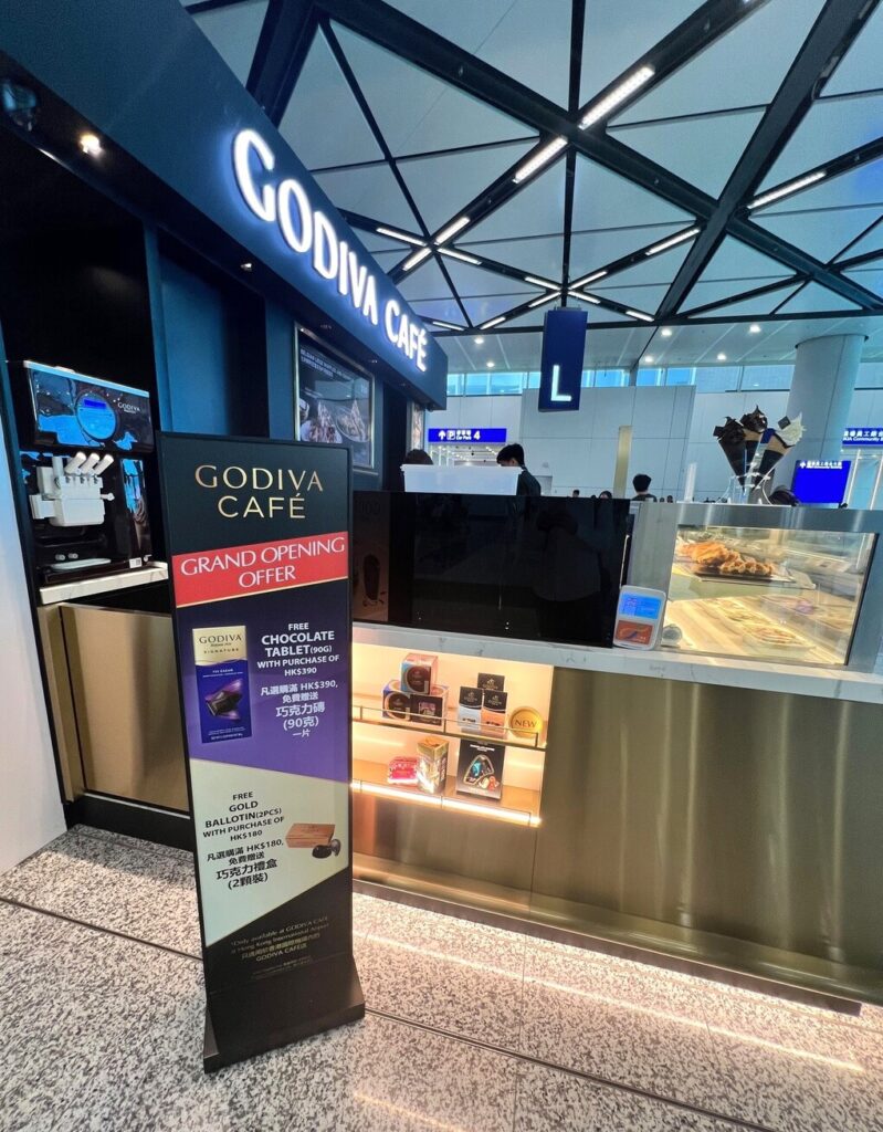 Images of the Day: Godiva Café makes Hong Kong International Airport ...