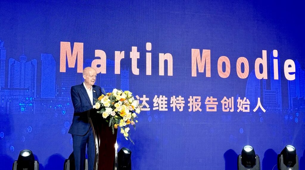 On location with The Moodie Davitt Report at the Hainan Expo : Moodie ...