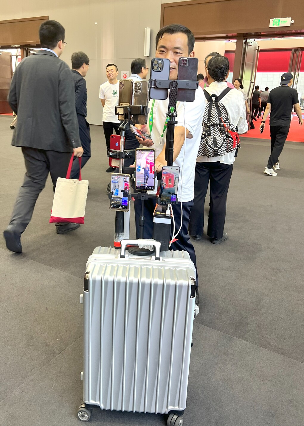 On location with The Moodie Davitt Report at the Hainan Expo : Moodie ...