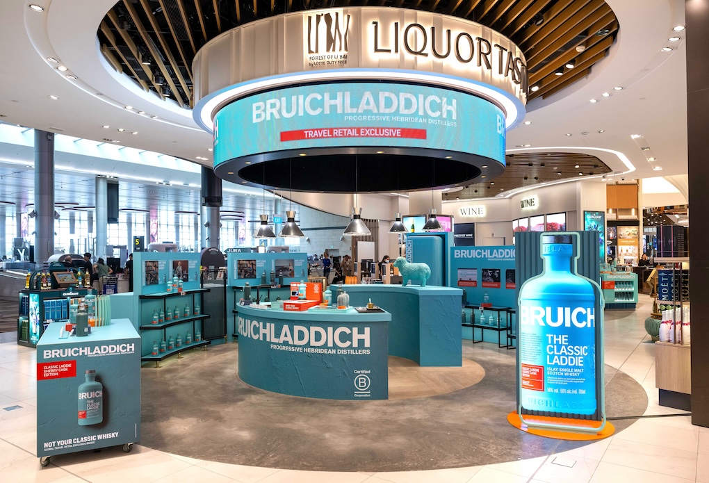 Bruichladdich debuts two travel retail-exclusive ‘Not Your Classic’ whiskies at Changi Airport