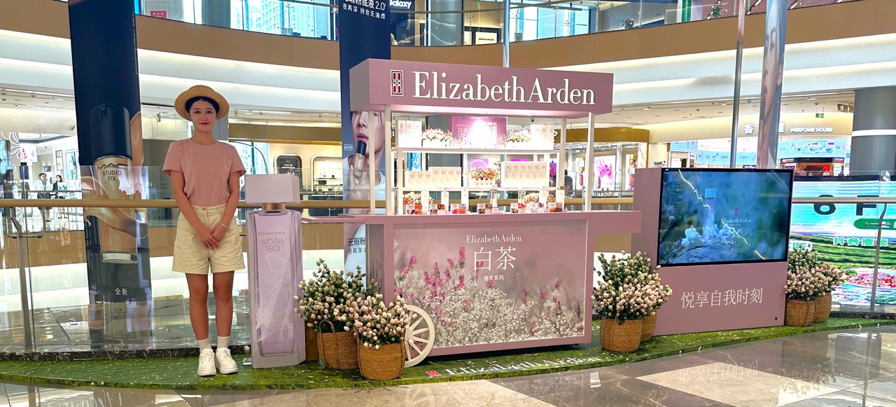 Elizabeth Arden White Tea Eau Florale blooms in Asia Pacific travel retail