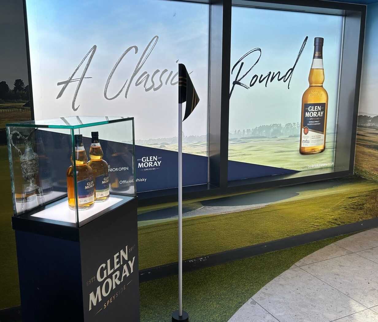 Glen Moray celebrates ‘Summer of Golf’ with Scottish airport pop-ups